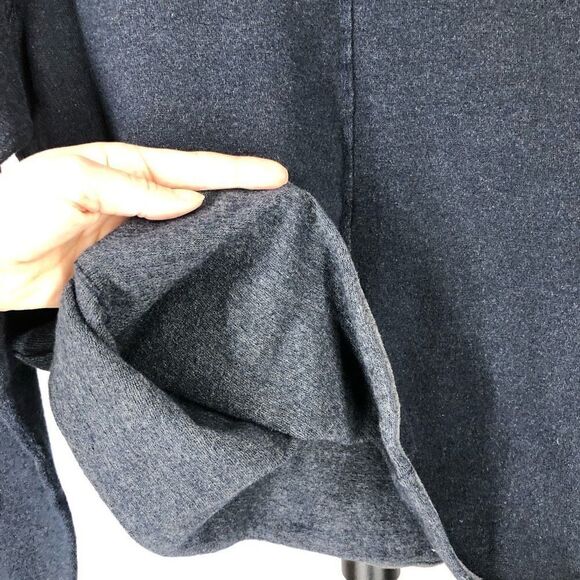 RAG & BONE Merino Wool Blend Navy Blue Grey Sweater Sz M *no size label* - Picture 4 of 9